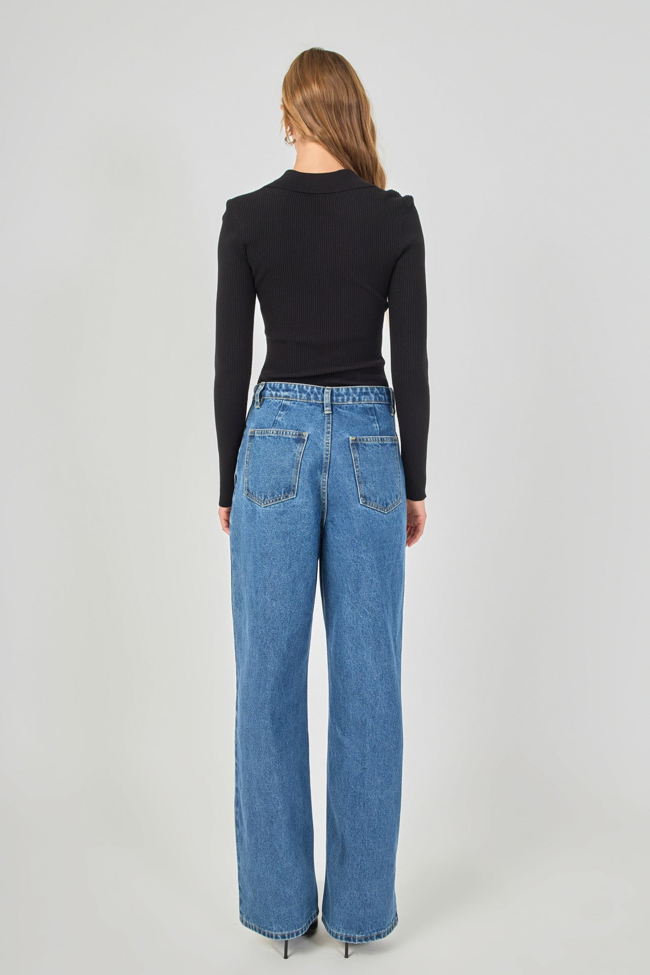 ENDLESS ROSE - Wrapped Jeans - PANTS available at Objectrare