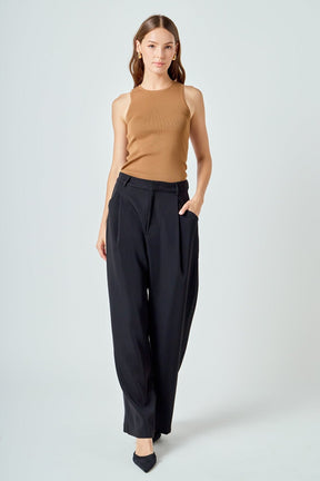 ENDLESS ROSE - Knitdown Tank Top - CAMI TOPS & TANK available at Objectrare
