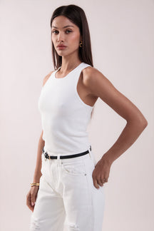 ENDLESS ROSE - Knitdown Tank Top - TOPS available at Objectrare