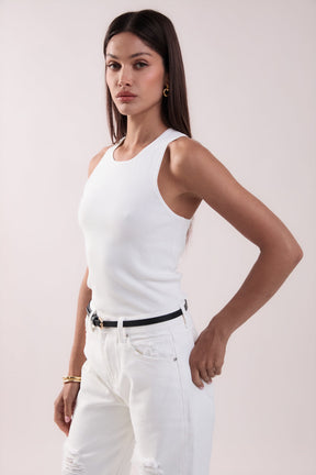 ENDLESS ROSE - Knitdown Tank Top - TOPS available at Objectrare