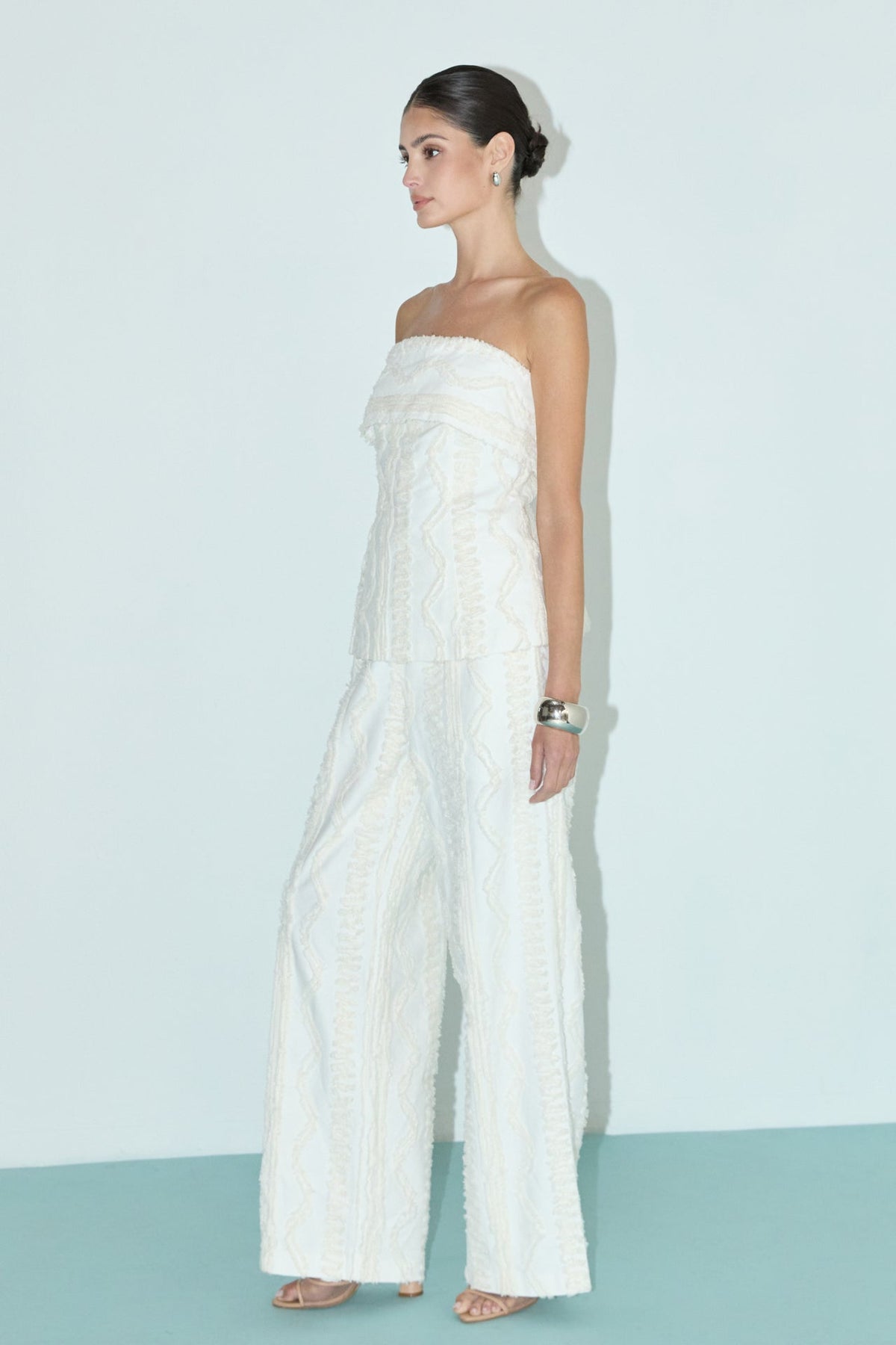 Embroidered Relaxed Pants