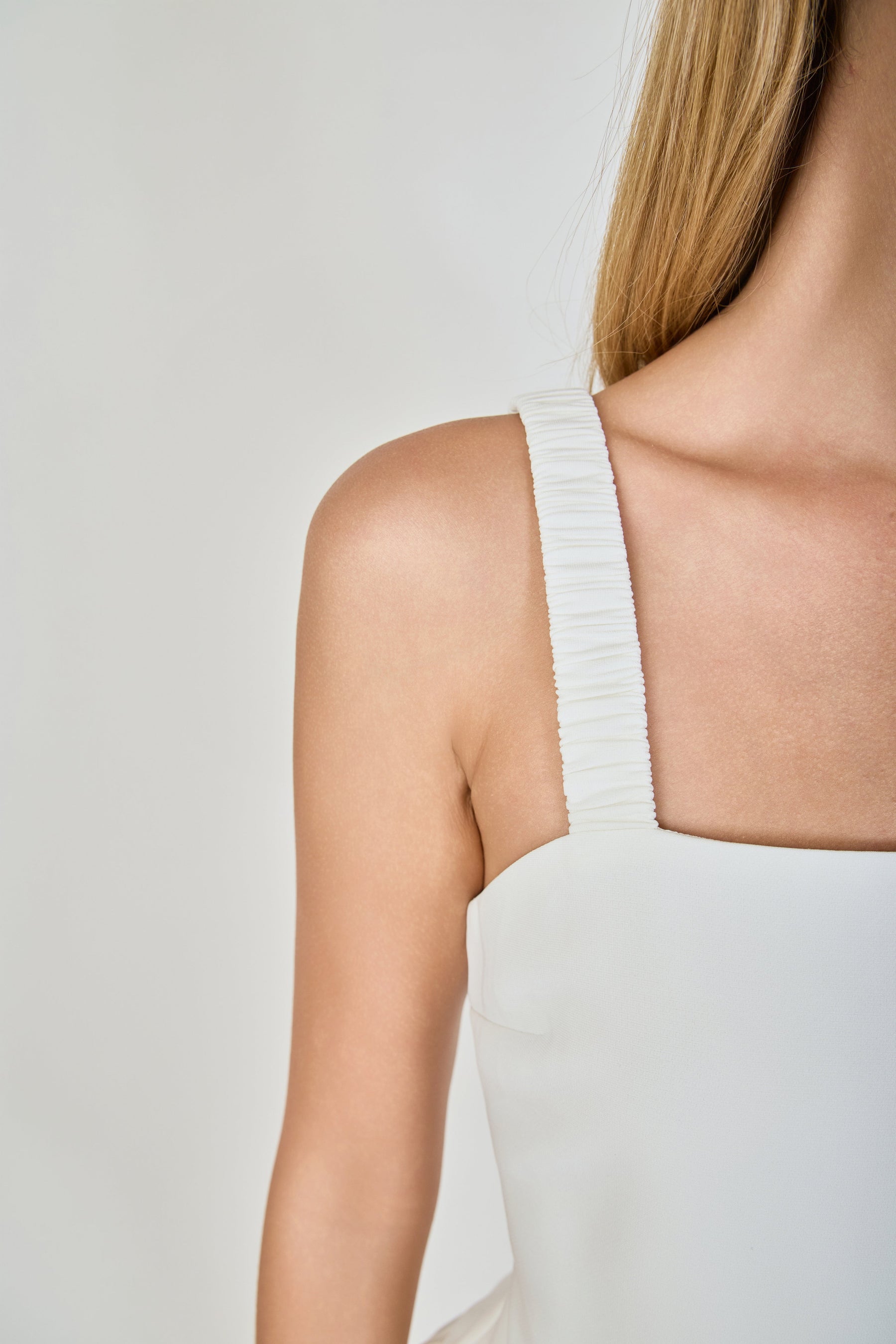 Sleeveless Bubble Tiered Mini Dress