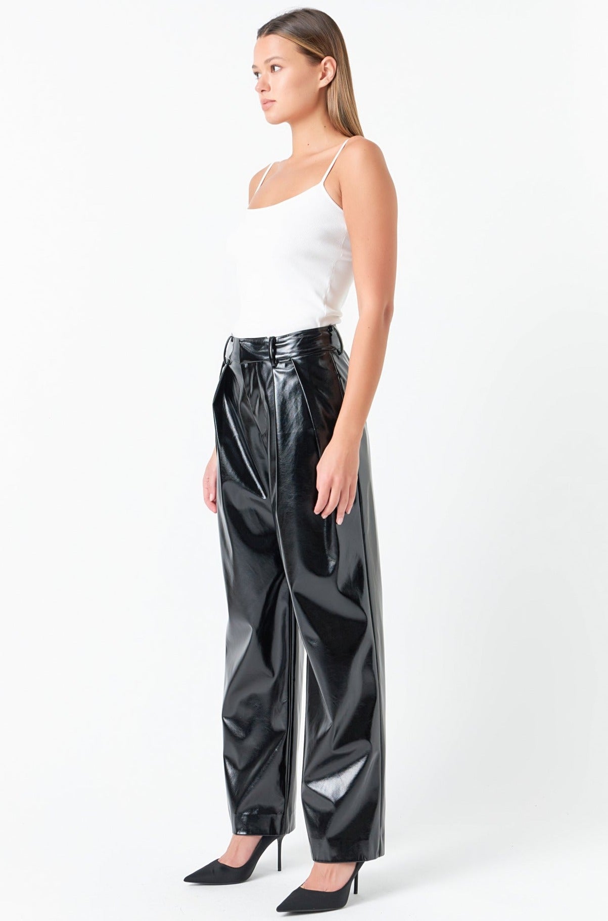 GREY LAB - Round Hem Knit Tank Top - CAMI TOPS & TANK available at Objectrare