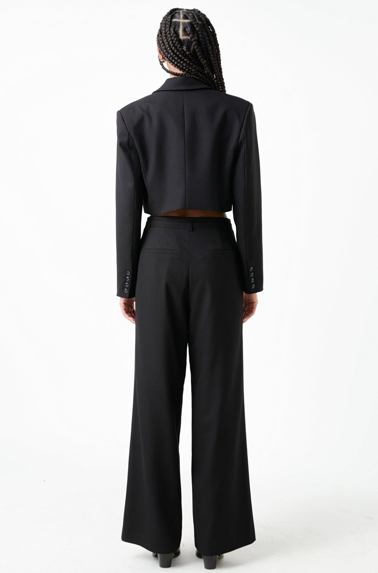 GREY LAB - Oversized Cropped Blazer - BLAZERS available at Objectrare