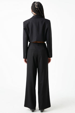 GREY LAB - Oversized Cropped Blazer - BLAZERS available at Objectrare