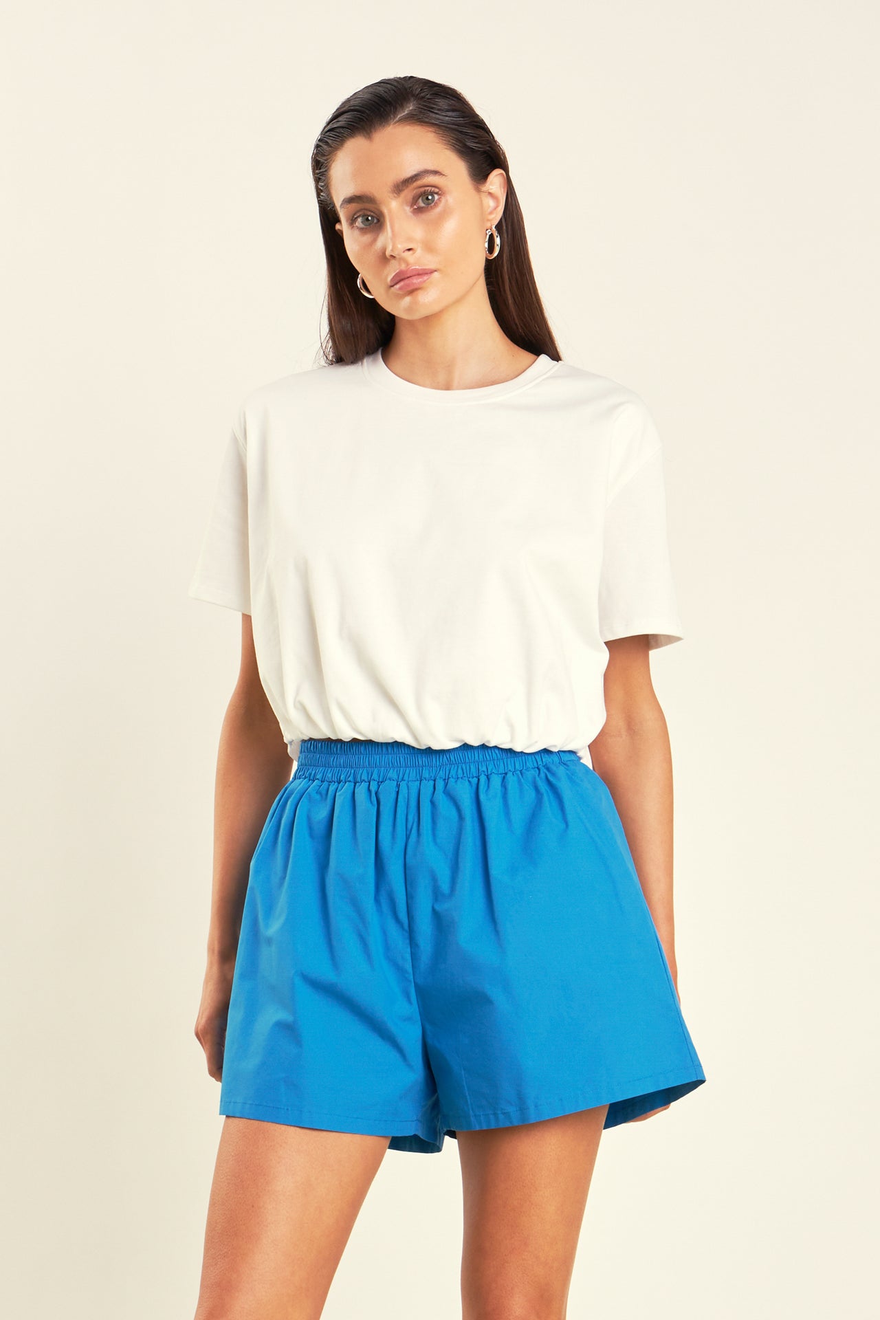 GREY LAB - Cropped Top with Elastic Band - TOPS available at Objectrare