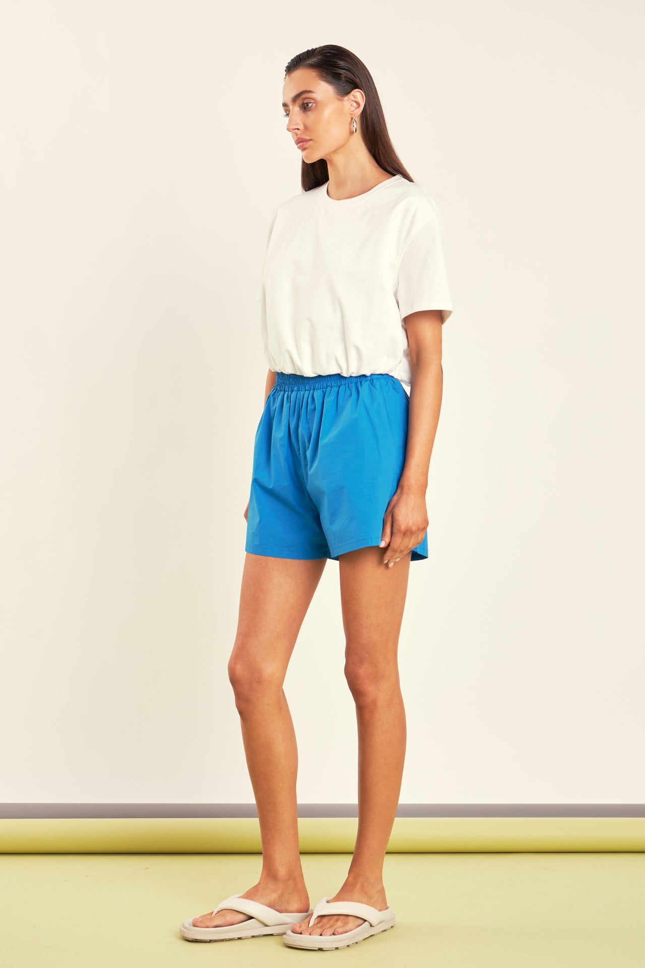 GREY LAB - Cropped Top with Elastic Band - TOPS available at Objectrare