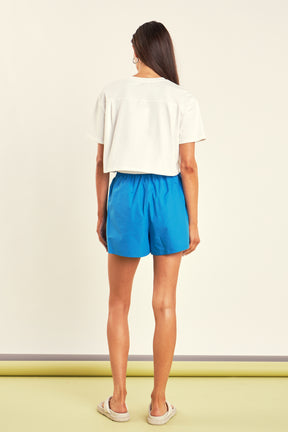 GREY LAB - Cropped Top with Elastic Band - TOPS available at Objectrare