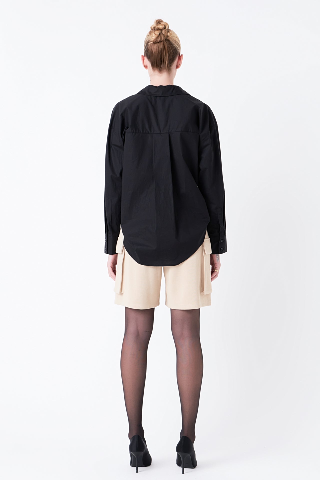 GREY LAB - Knit Shorts with Pockets - PANTS available at Objectrare