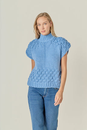 ENGLISH FACTORY - Bubble Knit Sweater - SWEATERS & KNITS available at Objectrare