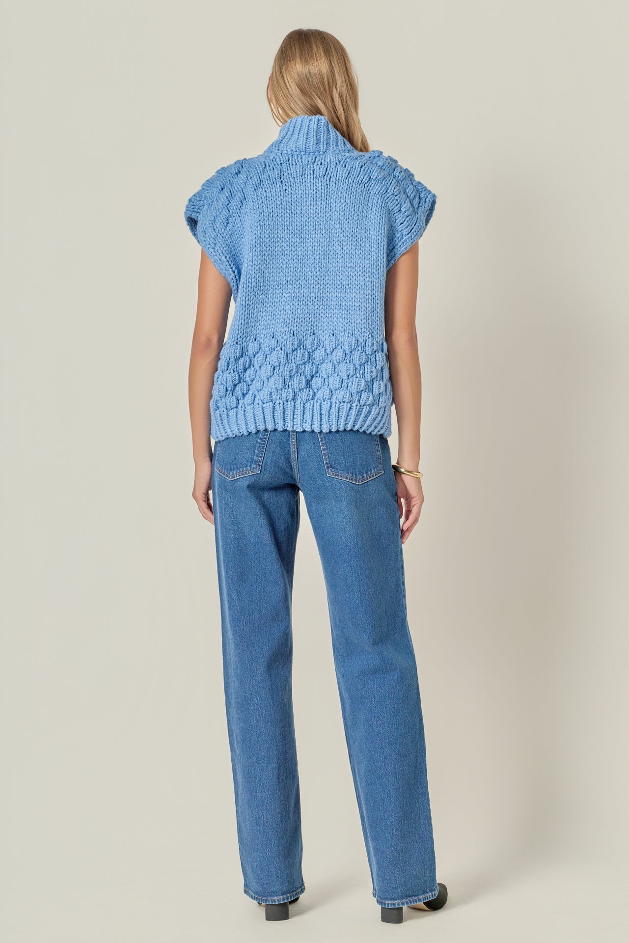 ENGLISH FACTORY - Bubble Knit Sweater - SWEATERS & KNITS available at Objectrare