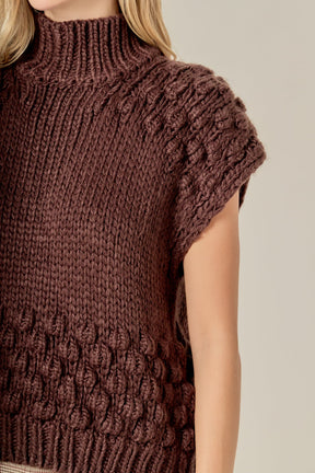 ENGLISH FACTORY - Bubble Knit Sweater - SWEATERS & KNITS available at Objectrare