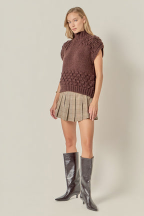 ENGLISH FACTORY - Bubble Knit Sweater - SWEATERS & KNITS available at Objectrare