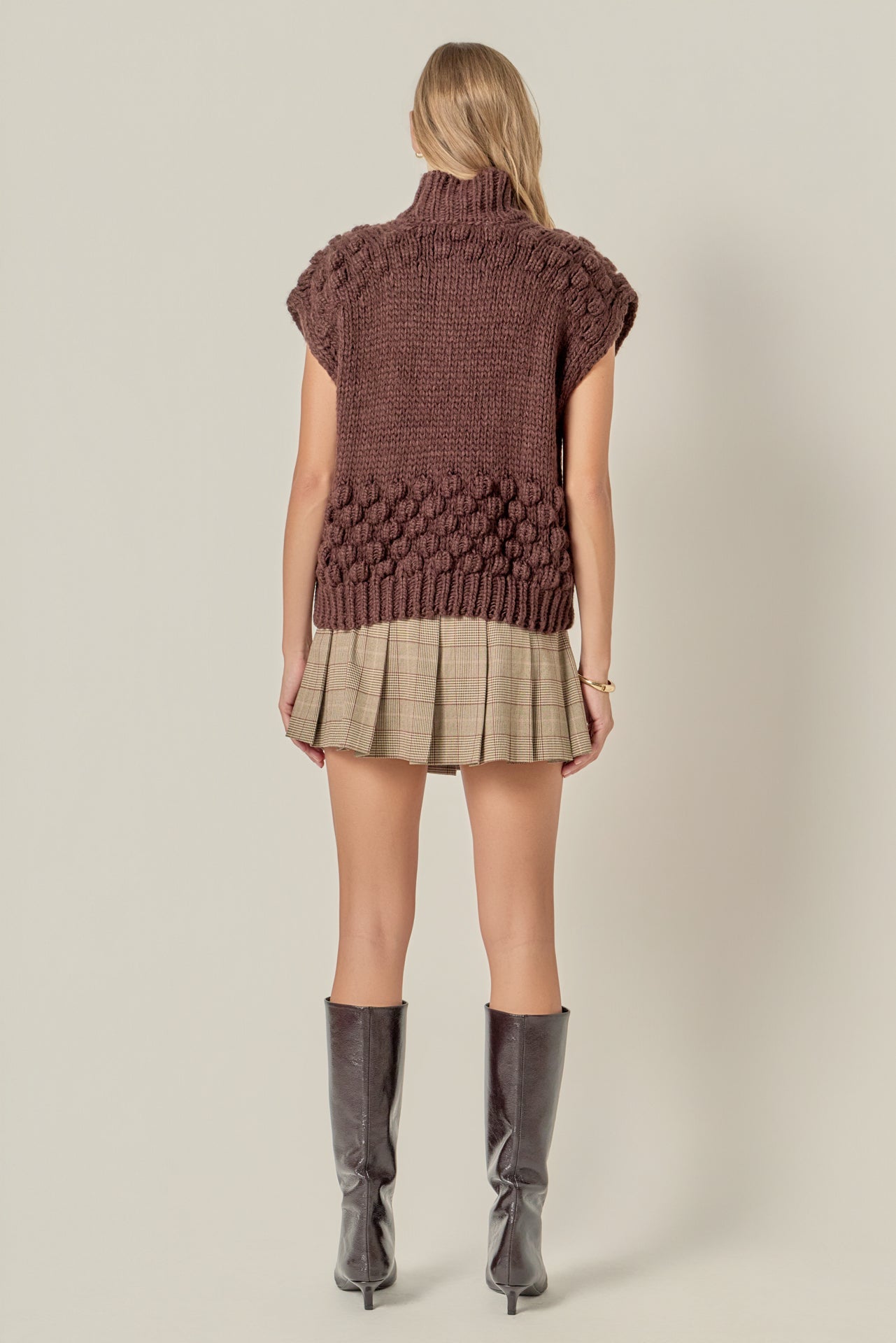 ENGLISH FACTORY - Bubble Knit Sweater - SWEATERS & KNITS available at Objectrare
