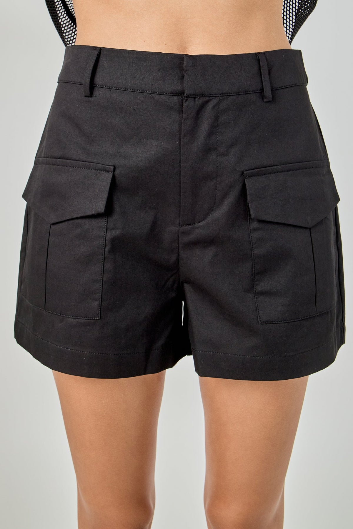 ENDLESS ROSE - High-Waisted Shorts with Pockets - SHORTS available at Objectrare