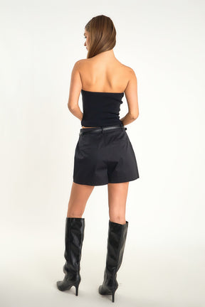 ENDLESS ROSE - High-Waisted Shorts with Pockets - SHORTS available at Objectrare