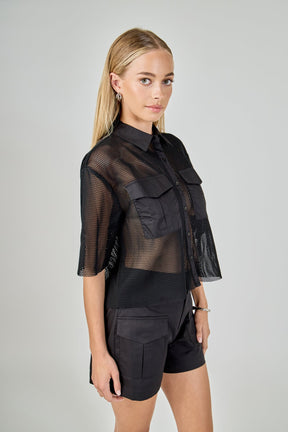 ENDLESS ROSE - High-Waisted Shorts with Pockets - SHORTS available at Objectrare