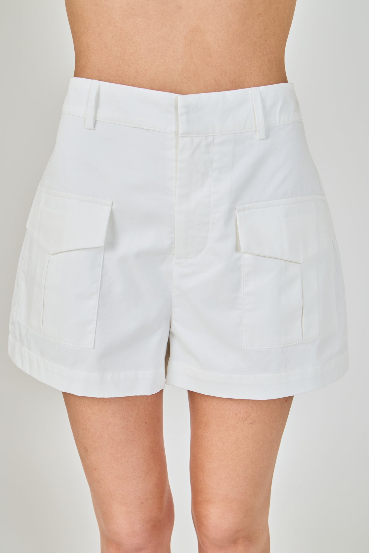 ENDLESS ROSE - High-Waisted Shorts with Pockets - SHORTS available at Objectrare