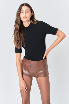 GREY LAB - Mid Waisted Brief Shorts - SHORTS available at Objectrare