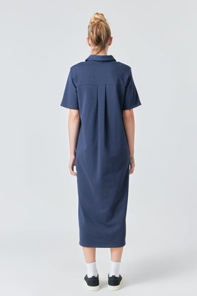 GREY LAB - Grey Lab - Polo Midi Dress - DRESSES available at Objectrare