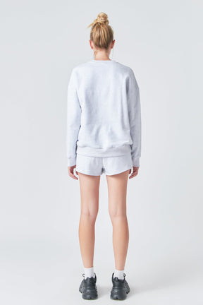 GREY LAB - French Terry Shorts - SHORTS available at Objectrare