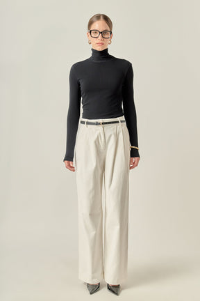 ENGLISH FACTORY - Corduroy Wide Pants - PANTS available at Objectrare