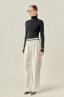 ENGLISH FACTORY - Corduroy Wide Pants - PANTS available at Objectrare