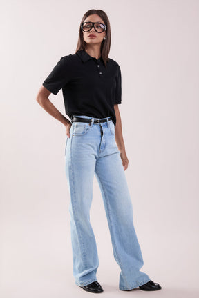 GREY LAB - Pique Polo Shirt - SHIRTS & BLOUSES available at Objectrare