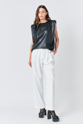 GREY LAB - Grey Lab - Wide Leg Trousers - PANTS available at Objectrare