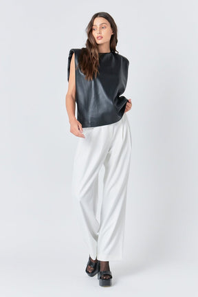GREY LAB - Wide Leg Trousers - PANTS available at Objectrare