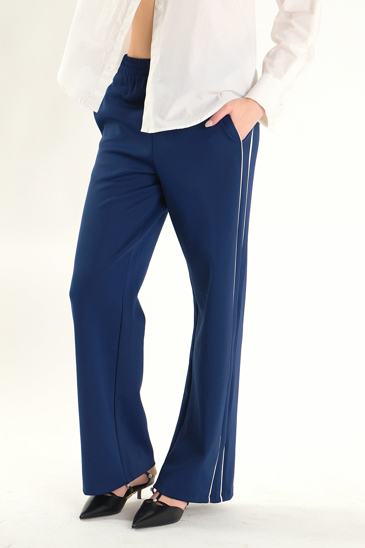 ENDLESS ROSE - Endless Rose - Track Pants with Piping - PANTS available at Objectrare