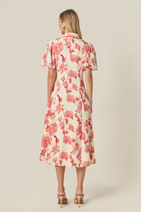 ENGLISH FACTORY - A-Line Mini Shirt Dress - DRESSES available at Objectrare