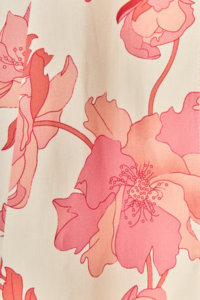 ENGLISH FACTORY - Floral Button-Front Midi Shirt Dress - DRESSES available at Objectrare