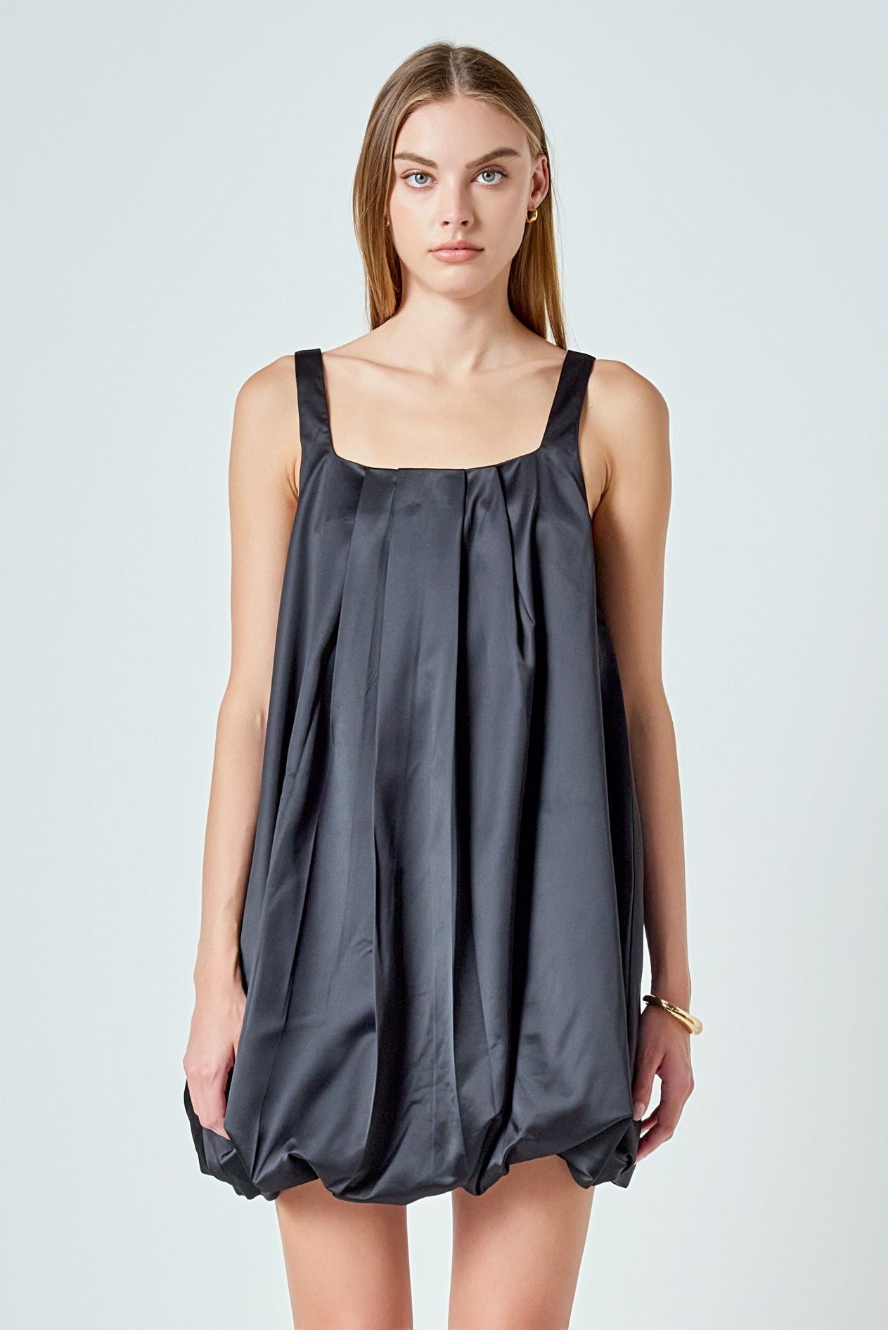 ENDLESS ROSE - Sleeveless Balloon Mini Dress - DRESSES available at Objectrare