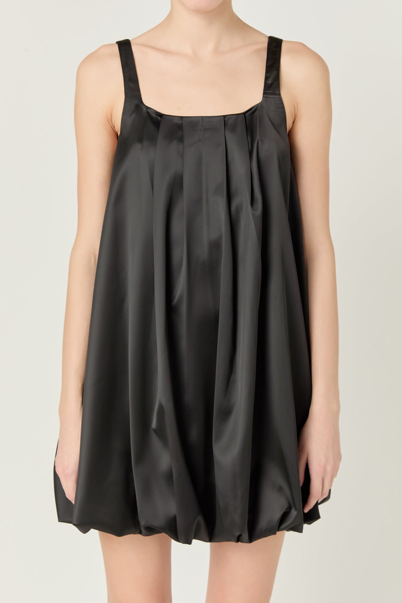 ENDLESS ROSE - Sleeveless Balloon Mini Dress - DRESSES available at Objectrare