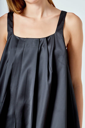ENDLESS ROSE - Sleeveless Balloon Mini Dress - DRESSES available at Objectrare