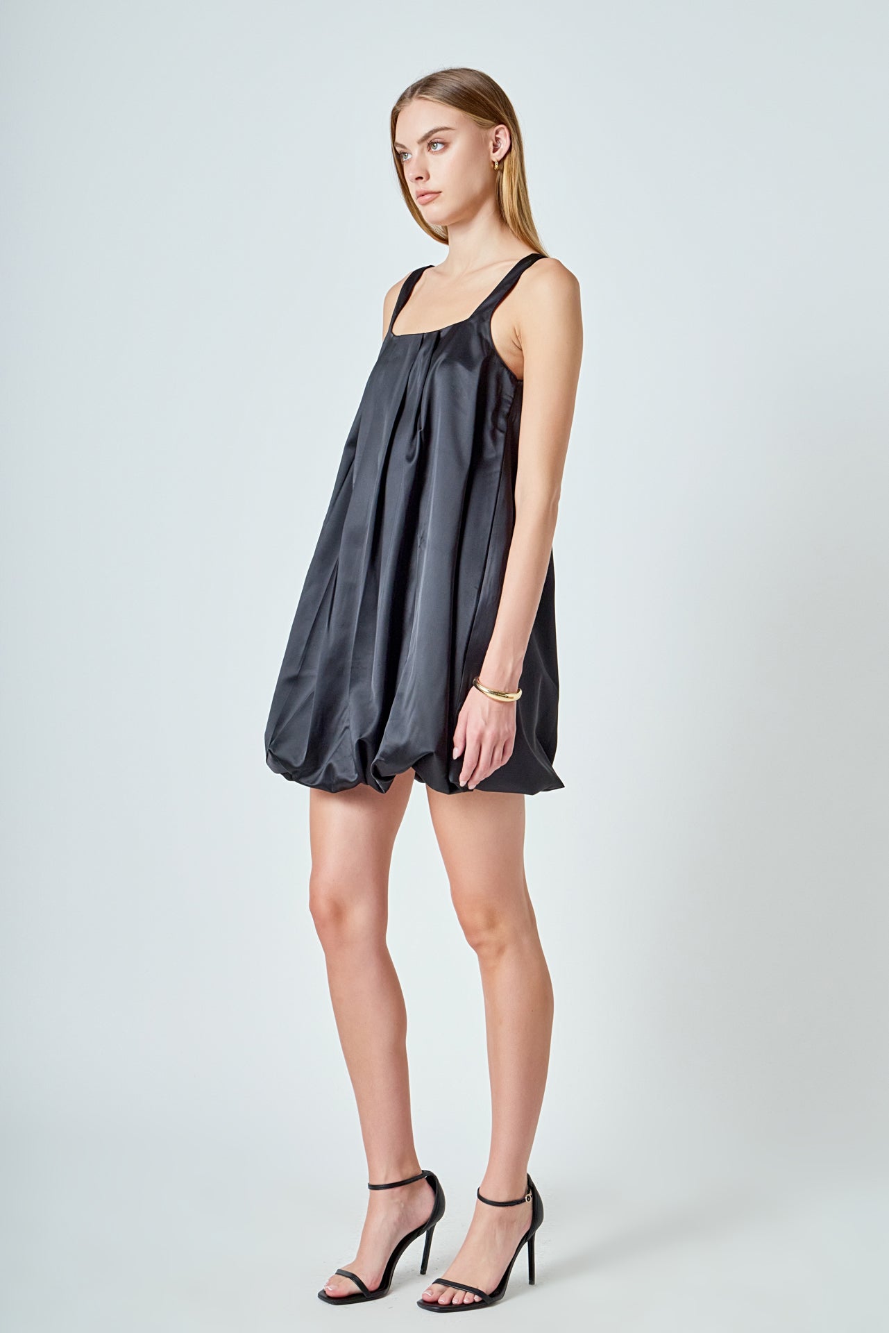 ENDLESS ROSE - Sleeveless Balloon Mini Dress - DRESSES available at Objectrare