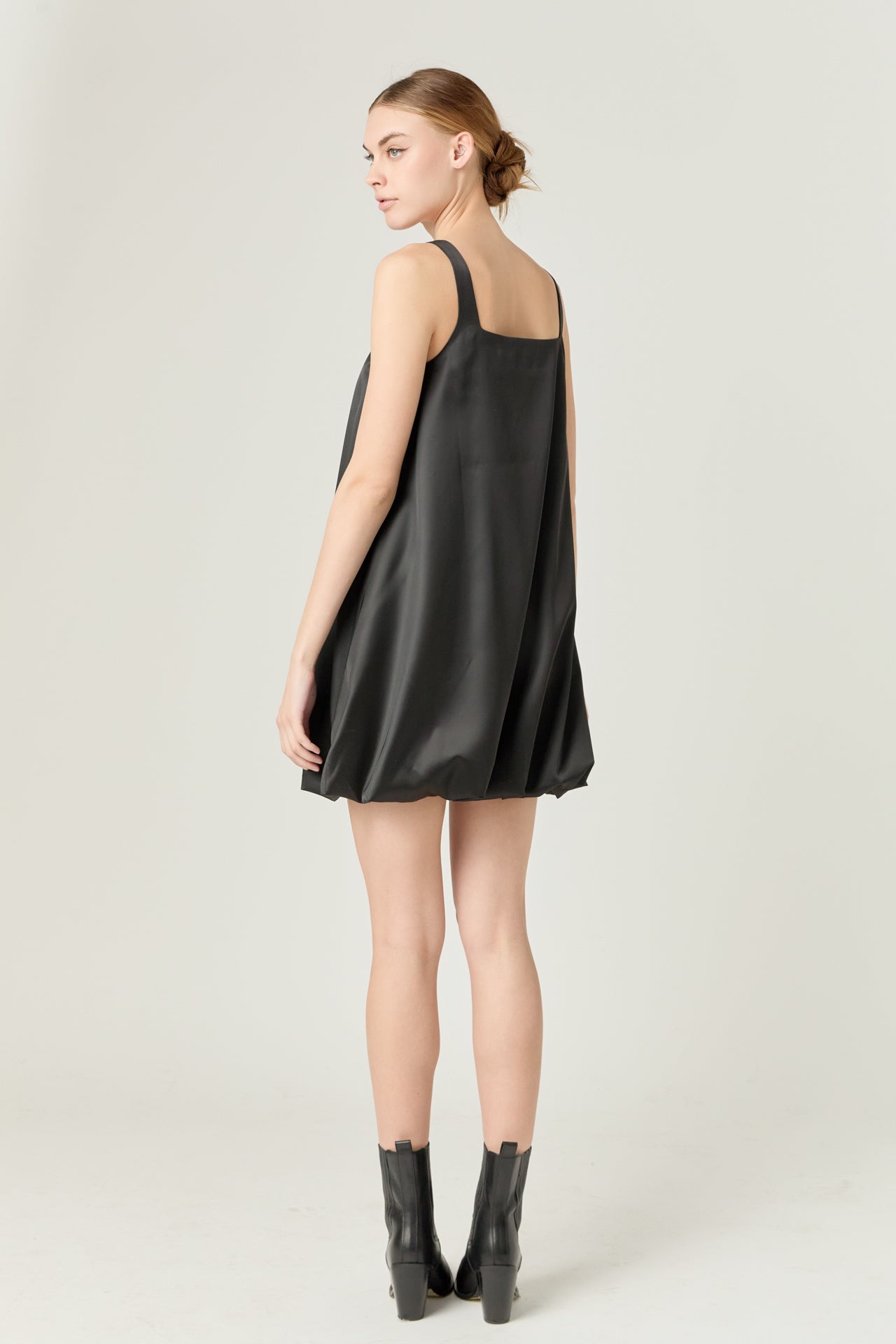 ENDLESS ROSE - Sleeveless Balloon Mini Dress - DRESSES available at Objectrare