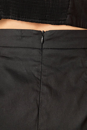 ENGLISH FACTORY - High Waisted Column Midi Skirt - SKIRTS available at Objectrare