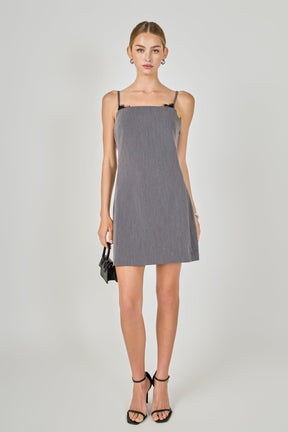 Josephine Lace Trim Mini Dress