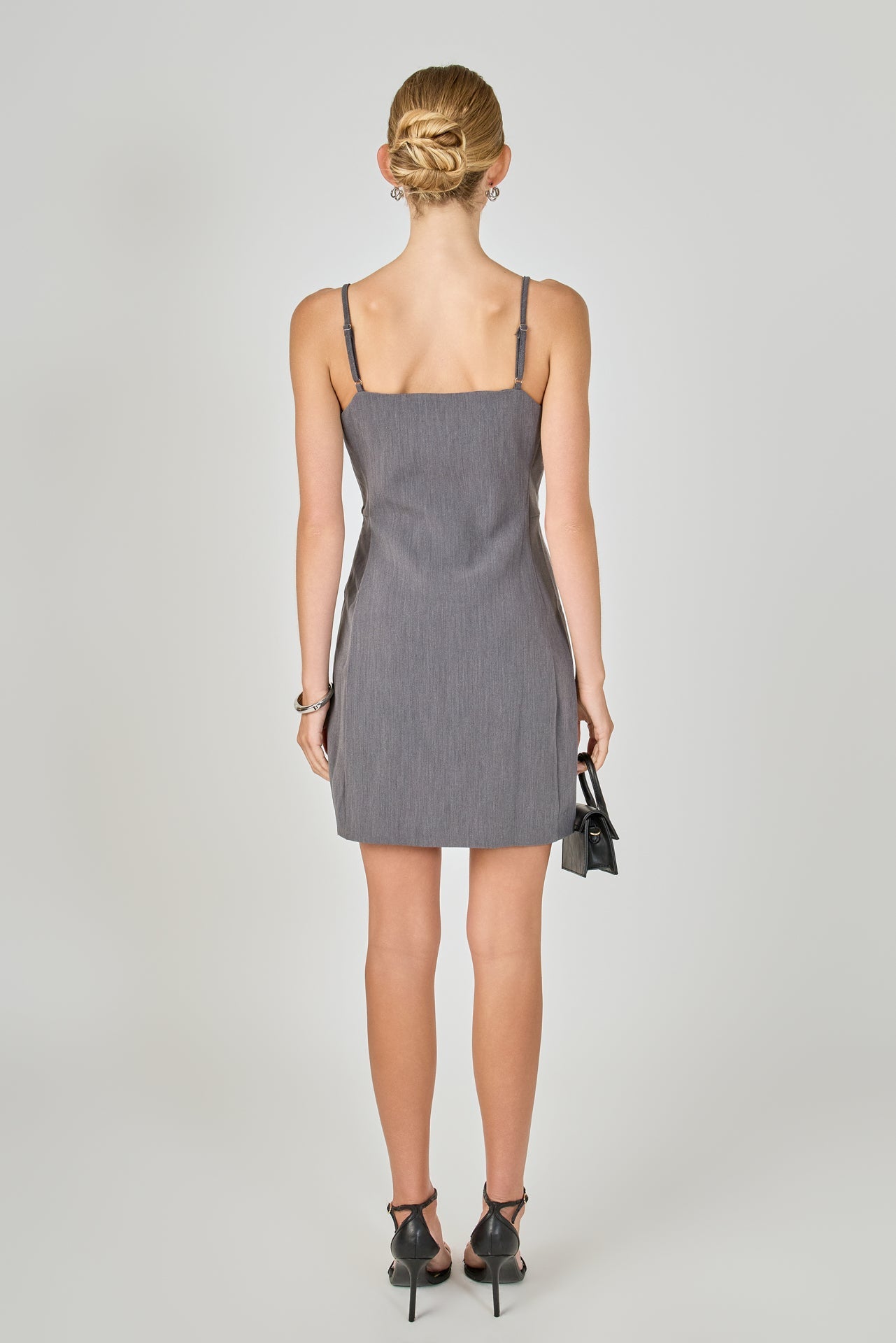 Josephine Lace Trim Mini Dress