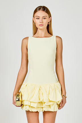 ENDLESS ROSE - Mini Bubble Dress - DRESSES available at Objectrare