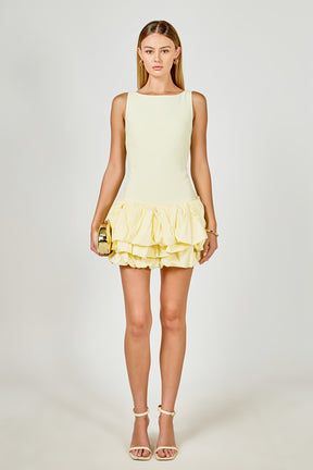 ENDLESS ROSE - Mini Bubble Dress - DRESSES available at Objectrare