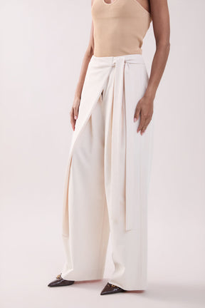 ENDLESS ROSE - Strap Tie Wrapped Pants - PANTS available at Objectrare