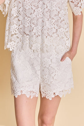 ENDLESS ROSE - Lace Shorts - SHORTS available at Objectrare