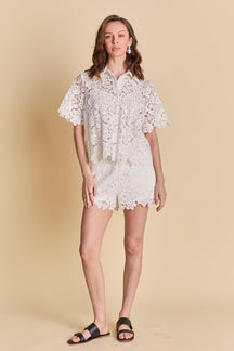 ENDLESS ROSE - Lace Shorts - SHORTS available at Objectrare