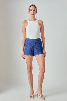 ENDLESS ROSE - Lace Shorts - SHORTS available at Objectrare