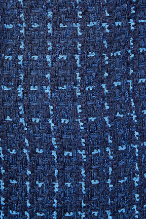 ENDLESS ROSE - Knit Trimmed Tweed Mini Dress - DRESSES available at Objectrare