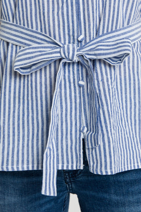 Tie Detail Stripe Tank Top