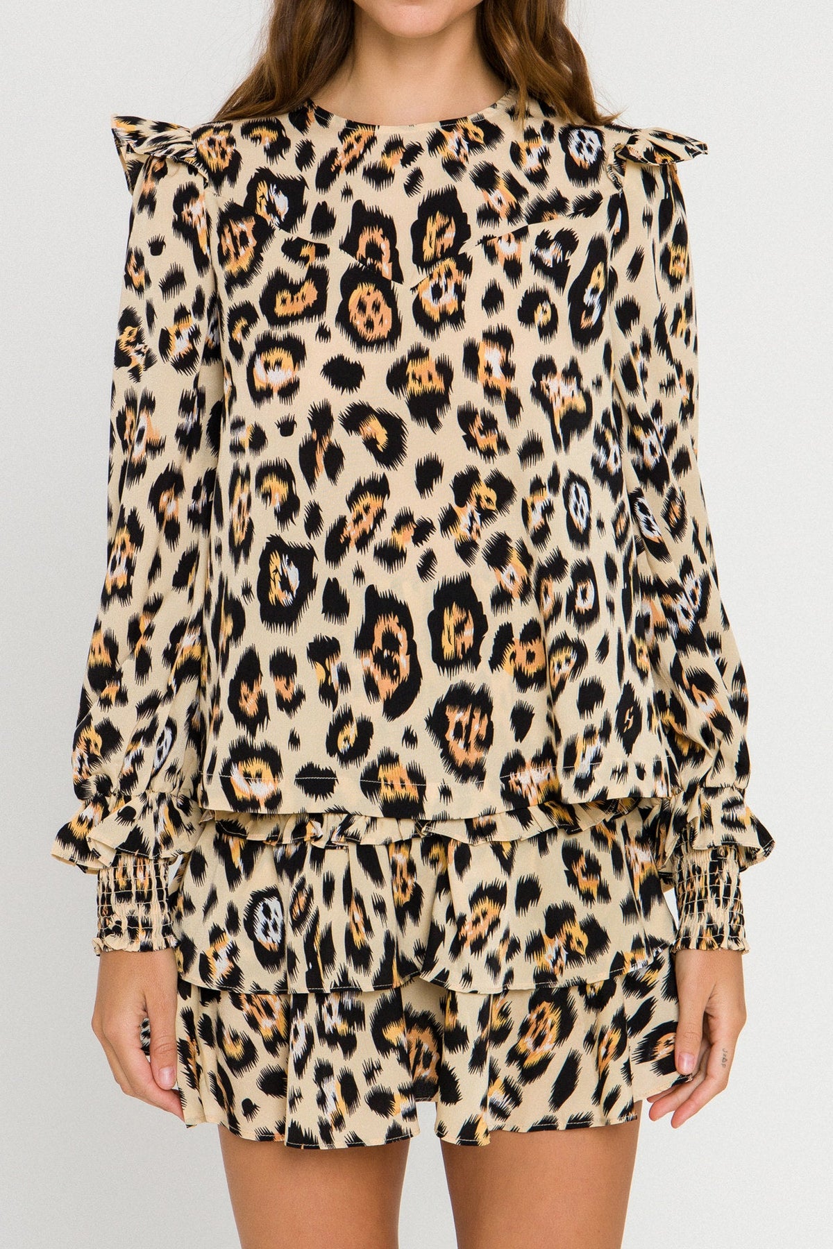 ENGLISH FACTORY - English Factory - Animal Print Blouse - SHIRTS & BLOUSES available at Objectrare